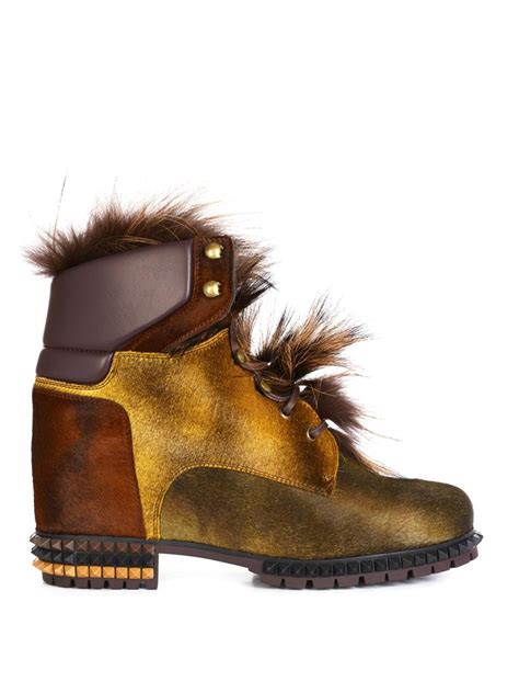 fendi boots fur|fendi boots for women.